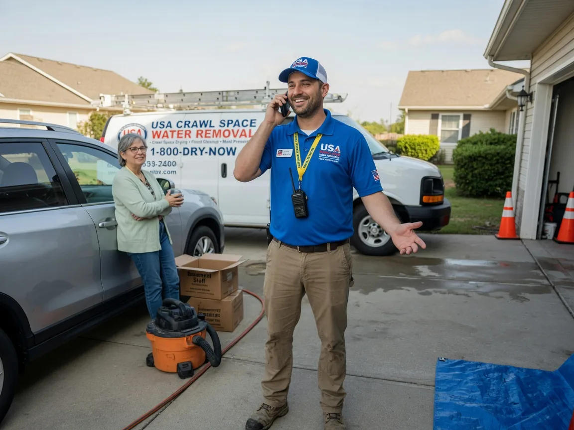 Crawl Space Water Removal Bessemer City, NC FAQs